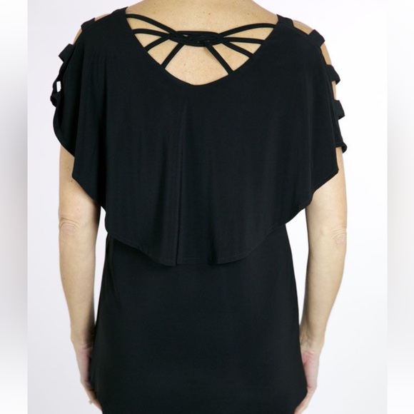 M3 - #76 Joseph ribkoff black top size 8 - Picture 2 of 9